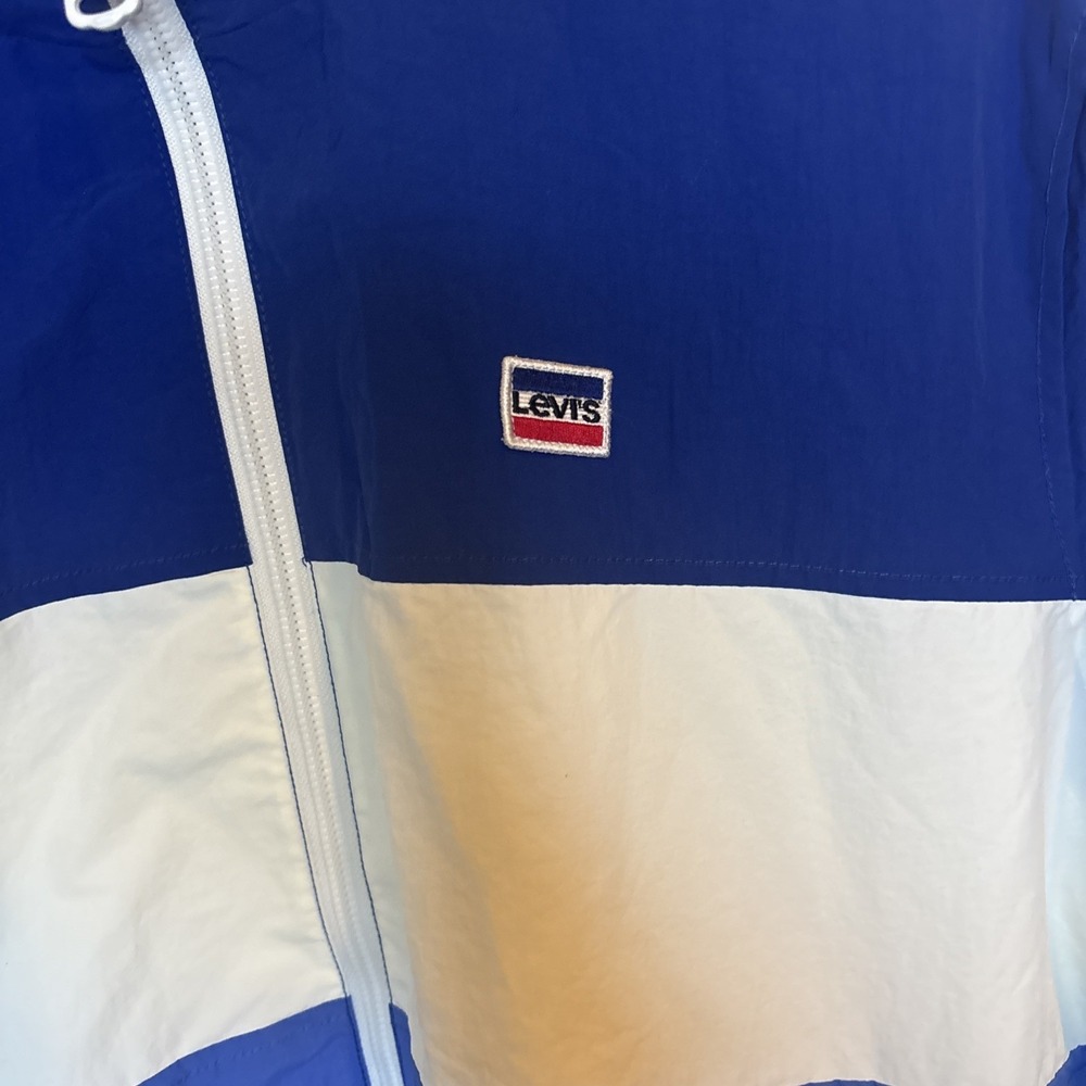 Levi's‎ Colourblock Stand Collar Jacket Men's  Size XL Windbreaker Jacket - Picture 3 of 16